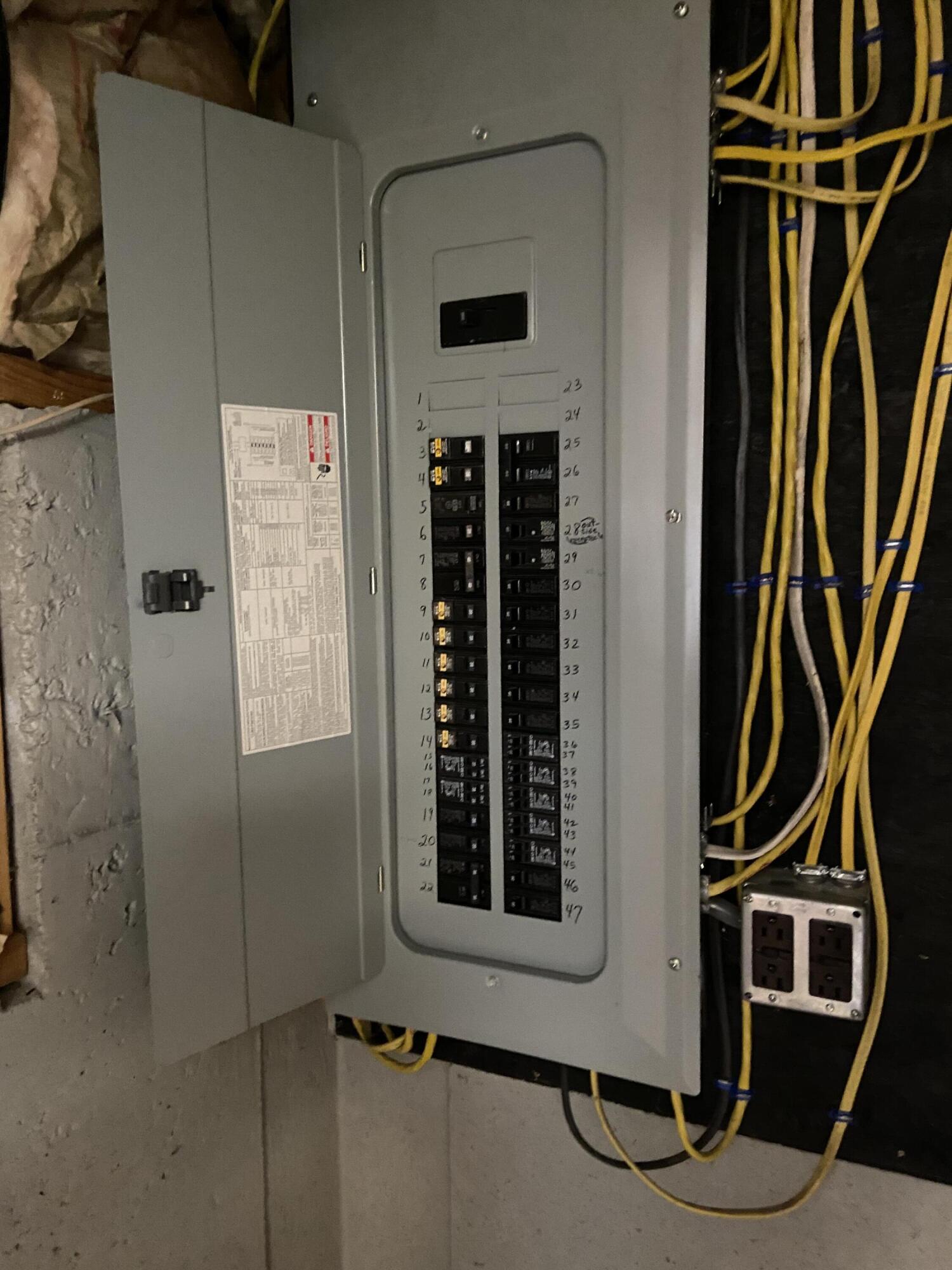 25 Millbrook Road Northeast Harbor, ME 04662 - Photo 18 of 31 Electrical panel