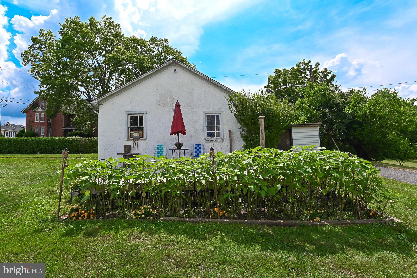 273 Chestnut Street Spring City, PA 19475 - Photo 8 of 55 Wooden Deck Overlooks Sunflower Garden