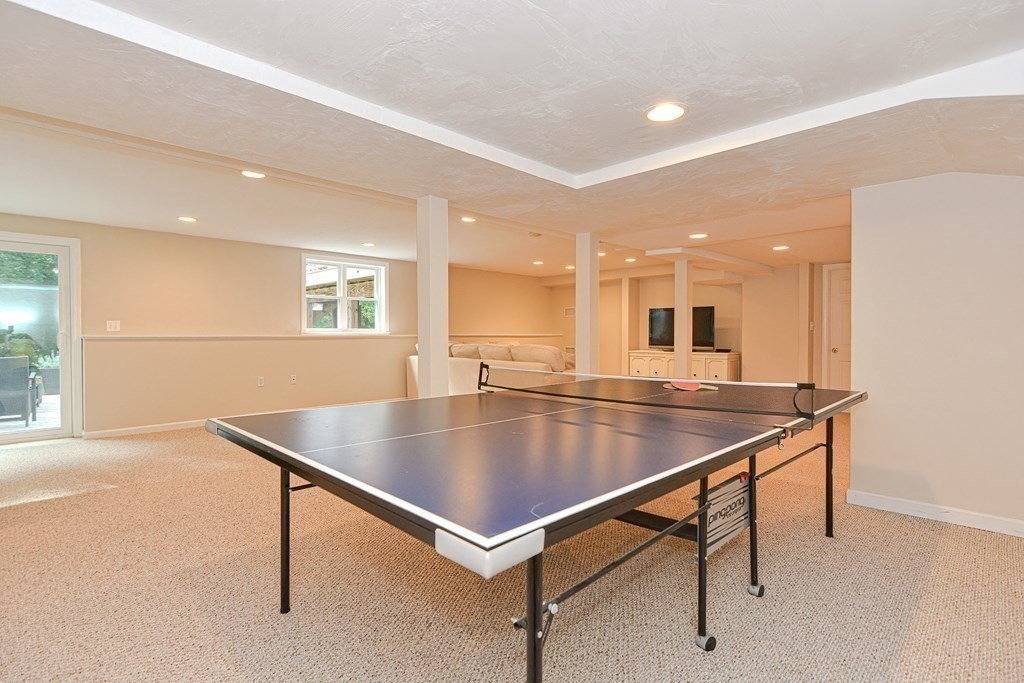 75 Alpine Drive Holliston, MA 01746 - Photo 40 of 42 a room with pool table a table and chairs