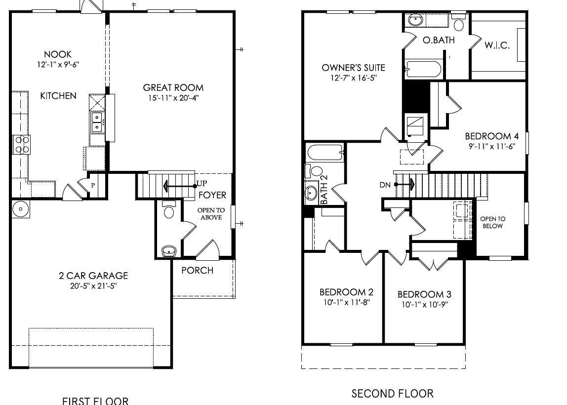 10122 Clearwick Street Houston, TX 77034 - Photo 21 of 21 Floorplan flipped