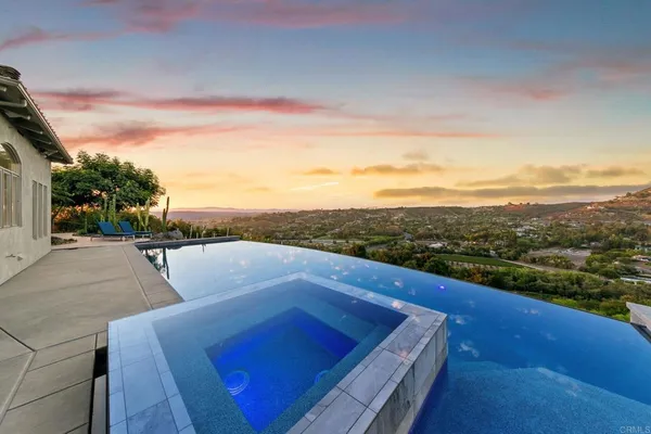 a terrace view with sitting space