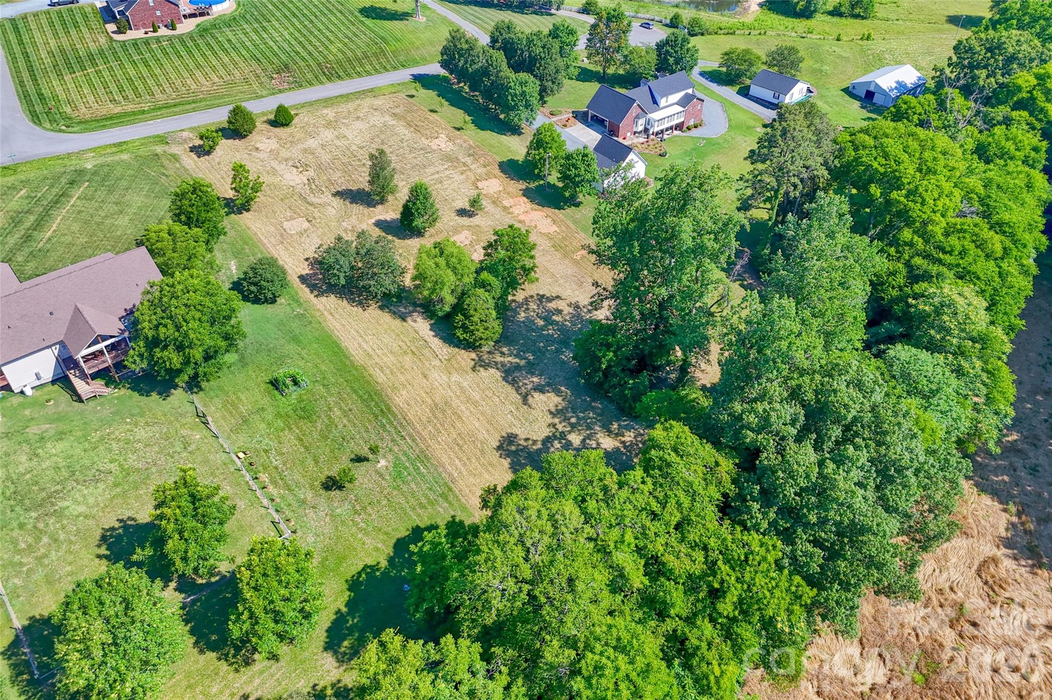 Lot 3 Crepts Branch Road, Unit 3 Locust, NC 28097 - Photo 8 of 36 an aerial view of a house