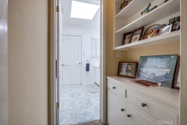 a view of a house with a patio