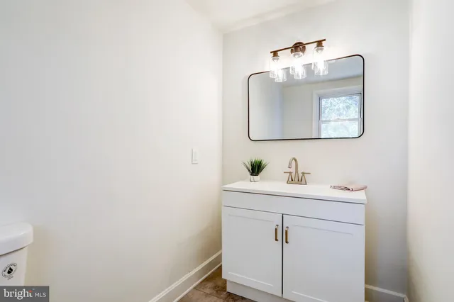 a view of a small space