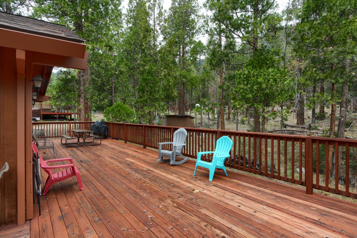 8041 Chilnualna Falls Road Wawona, CA 95389 - Photo 30 of 46 a view of a two chairs in the balcony