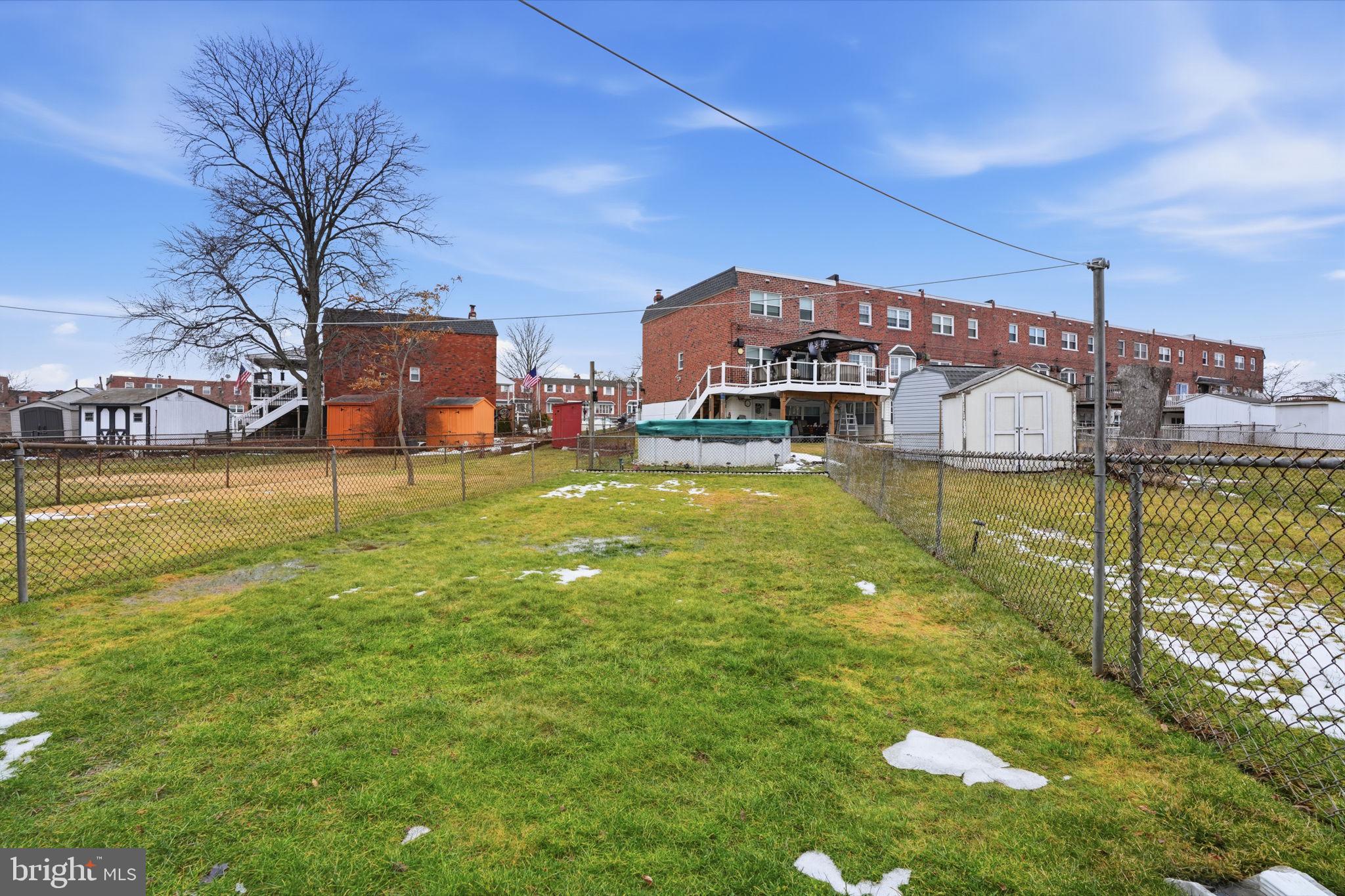3206 Atmore Road Philadelphia, PA 19154 - Photo 32 of 34 Huge rear yard