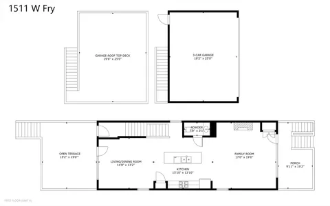 $1,075,000 | 1511 West Fry Street, Unit A, Chicago, IL 60642