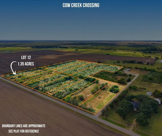 $78,400 | Lot 12 Cow Creek Road, Damon, TX 77430