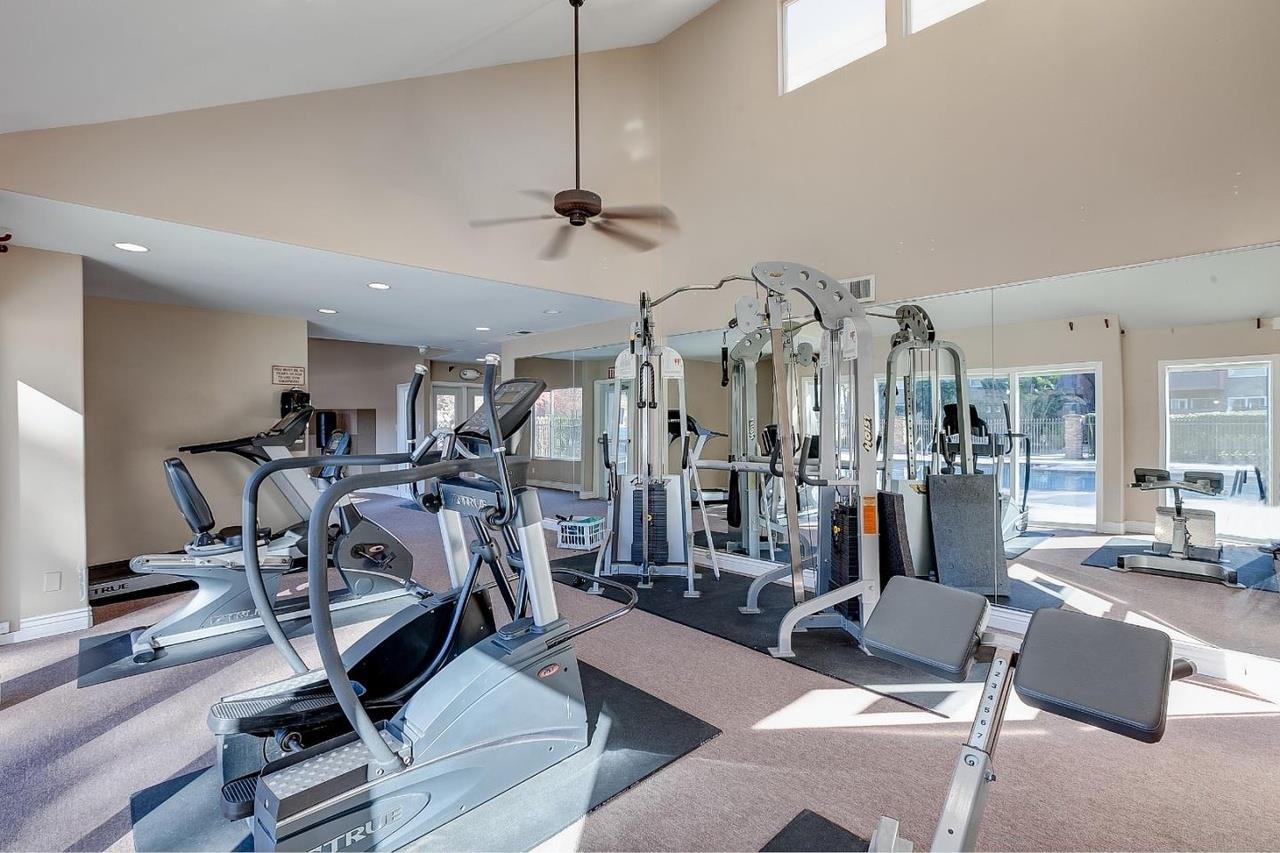 492 Dempsey Road, Unit 194 Milpitas, CA 95035 - Photo 24 of 27 a view of a room with gym equipment