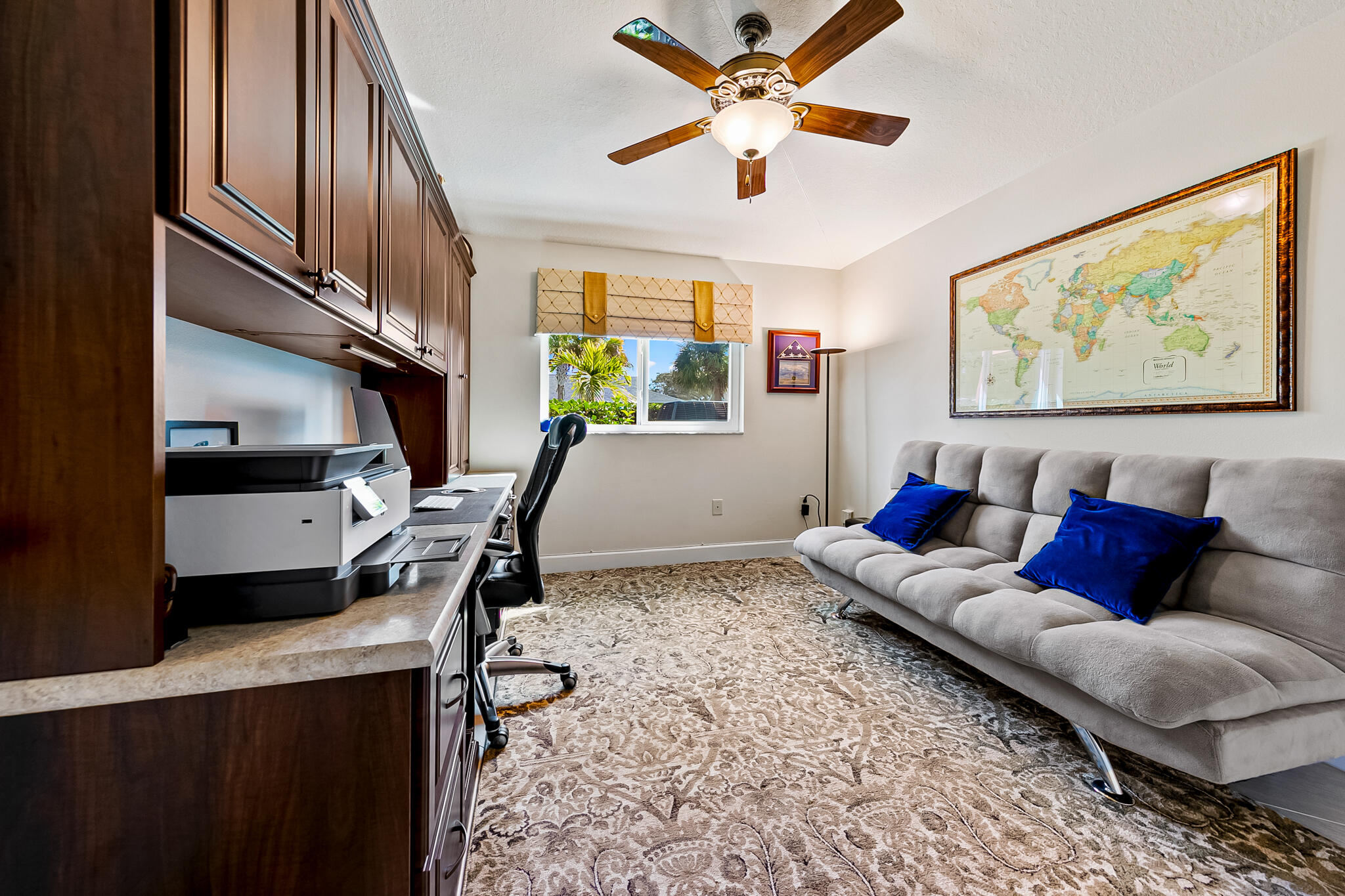 1605 Boca Rio Drive Melbourne, FL 32940 - Photo 25 of 55 a living room with furniture and a chandelier