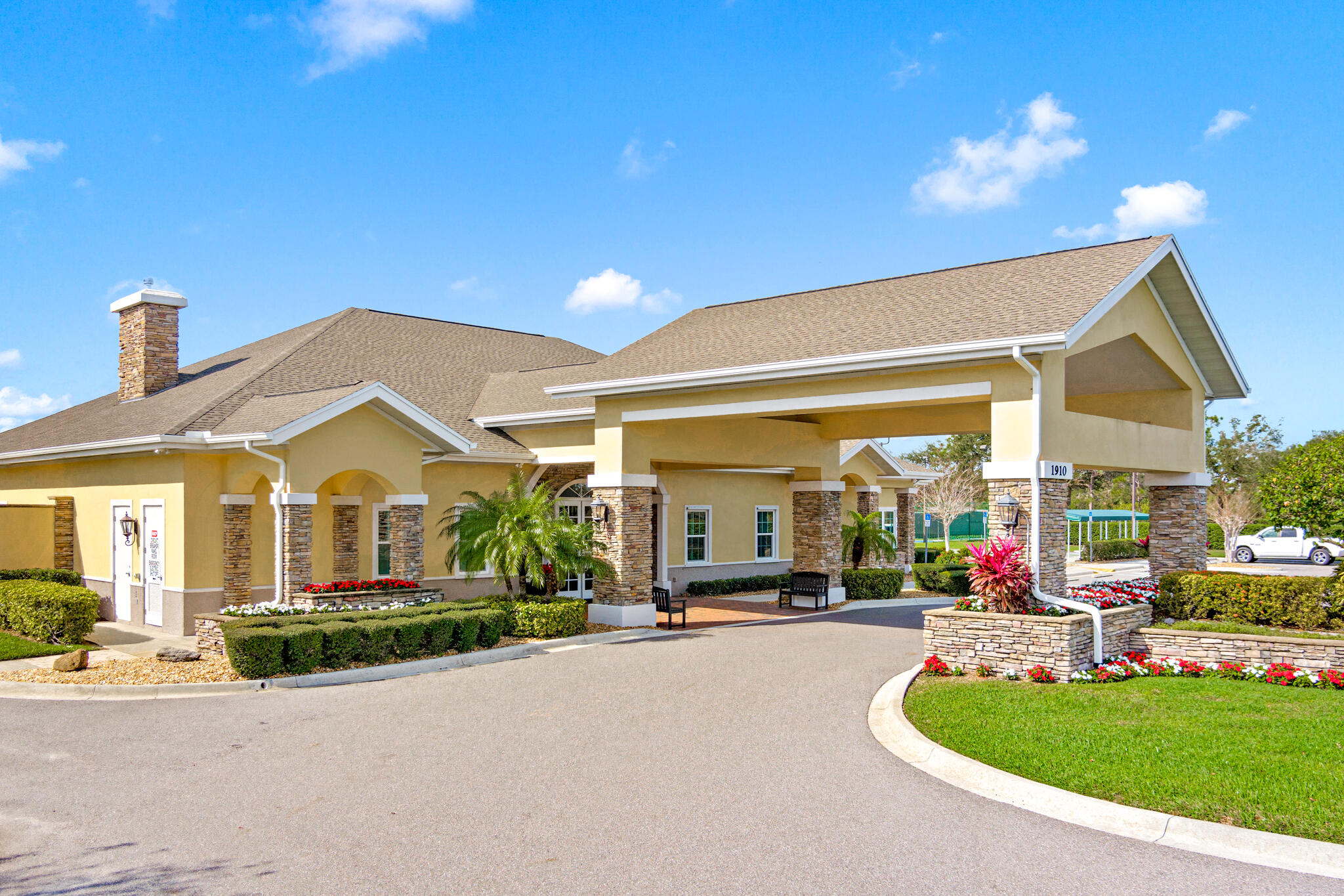 1605 Boca Rio Drive Melbourne, FL 32940 - Photo 37 of 55 a view of a house with swimming pool and porch