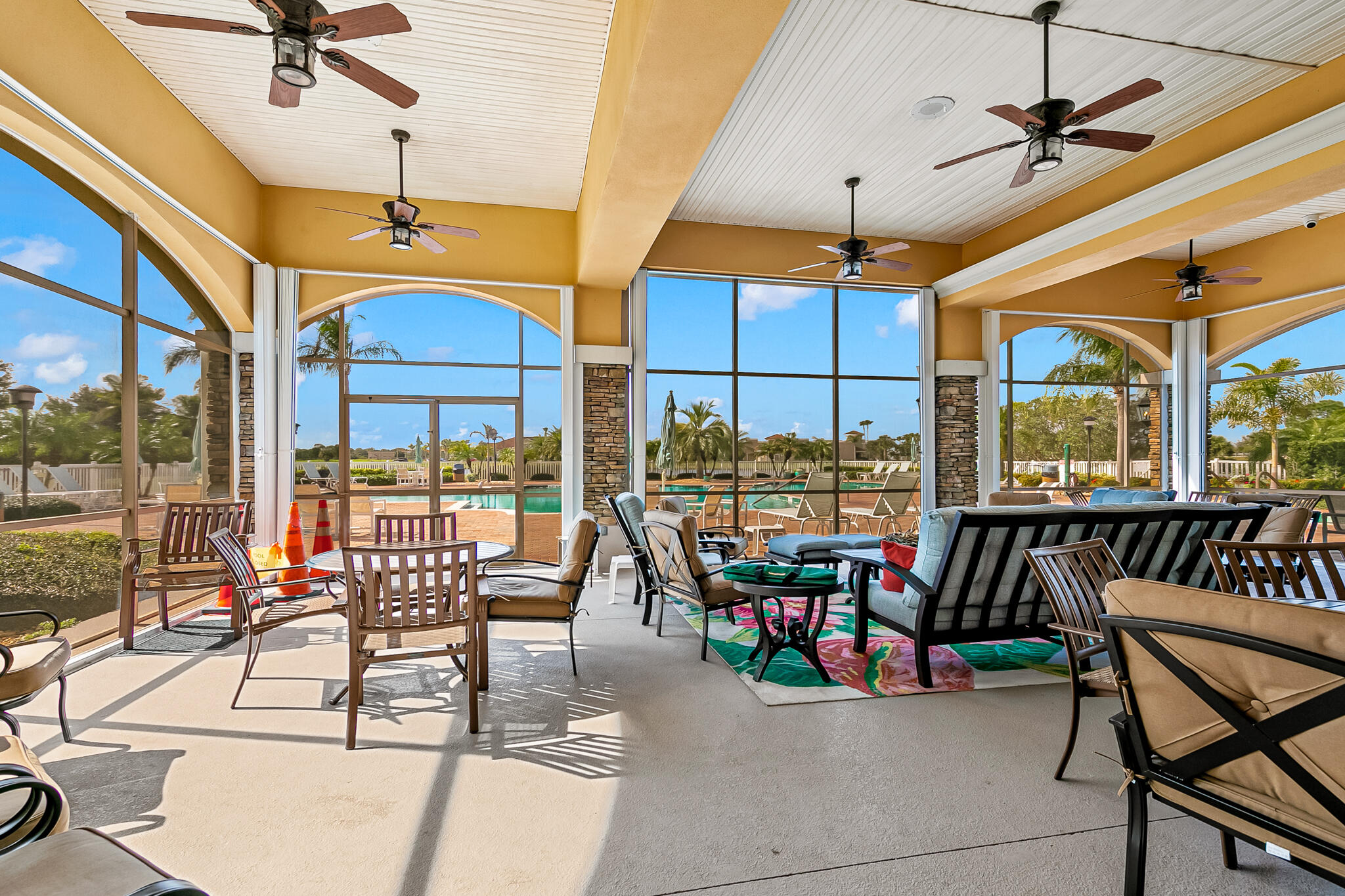 1605 Boca Rio Drive Melbourne, FL 32940 - Photo 45 of 55 a dining room with furniture water view and pool table