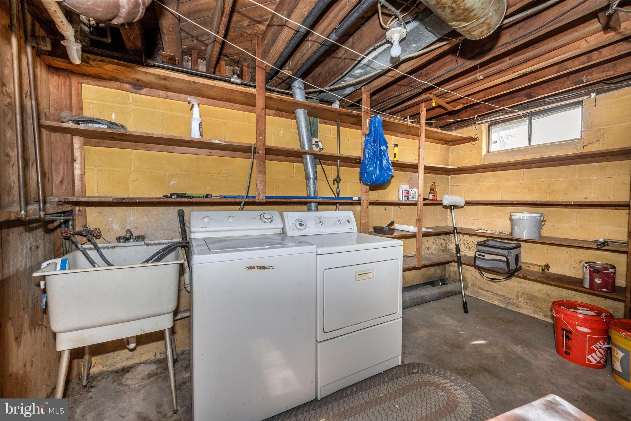 4524 Bennion Road Silver Spring, MD 20906 - Photo 24 of 28 Dedicated laundry area with shelves/storage
