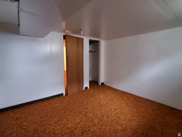 722 Adams Street Montpelier, ID 83254 - Photo 17 of 22 Basement bedroom #2 with carpet and a closet