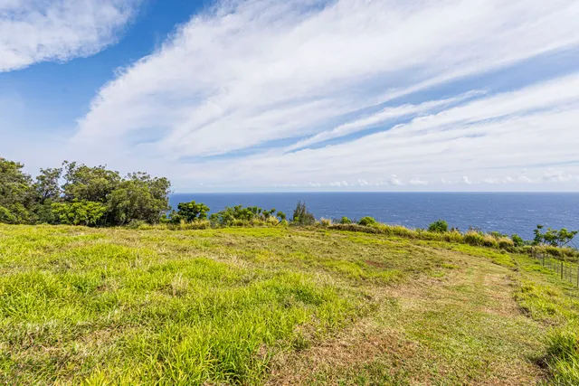 a view of an ocean from a building
