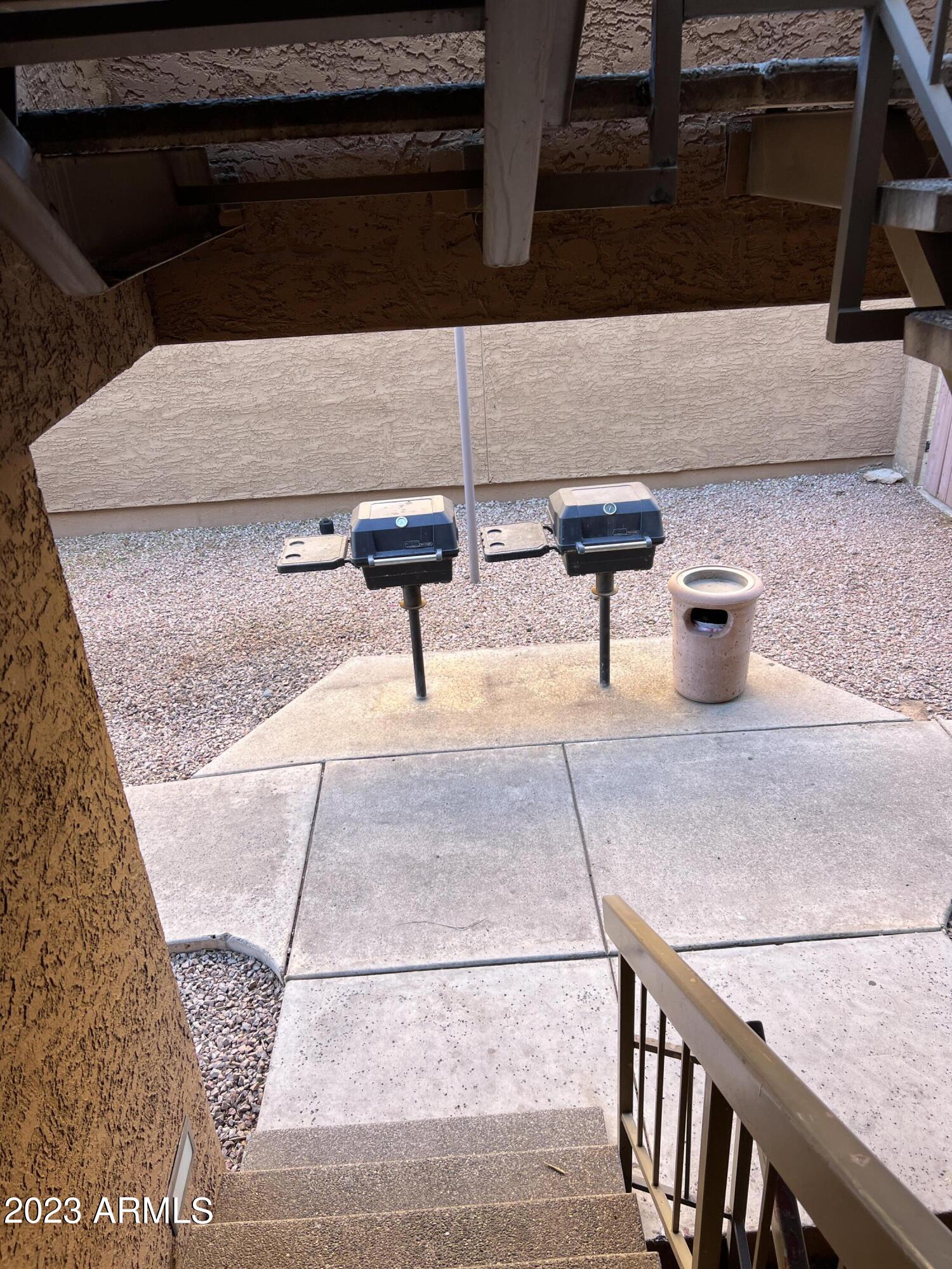 2625 East Indian School Road, Unit 235 Phoenix, AZ 85016 - Photo 8 of 47 BBQ grills at the base of the unit