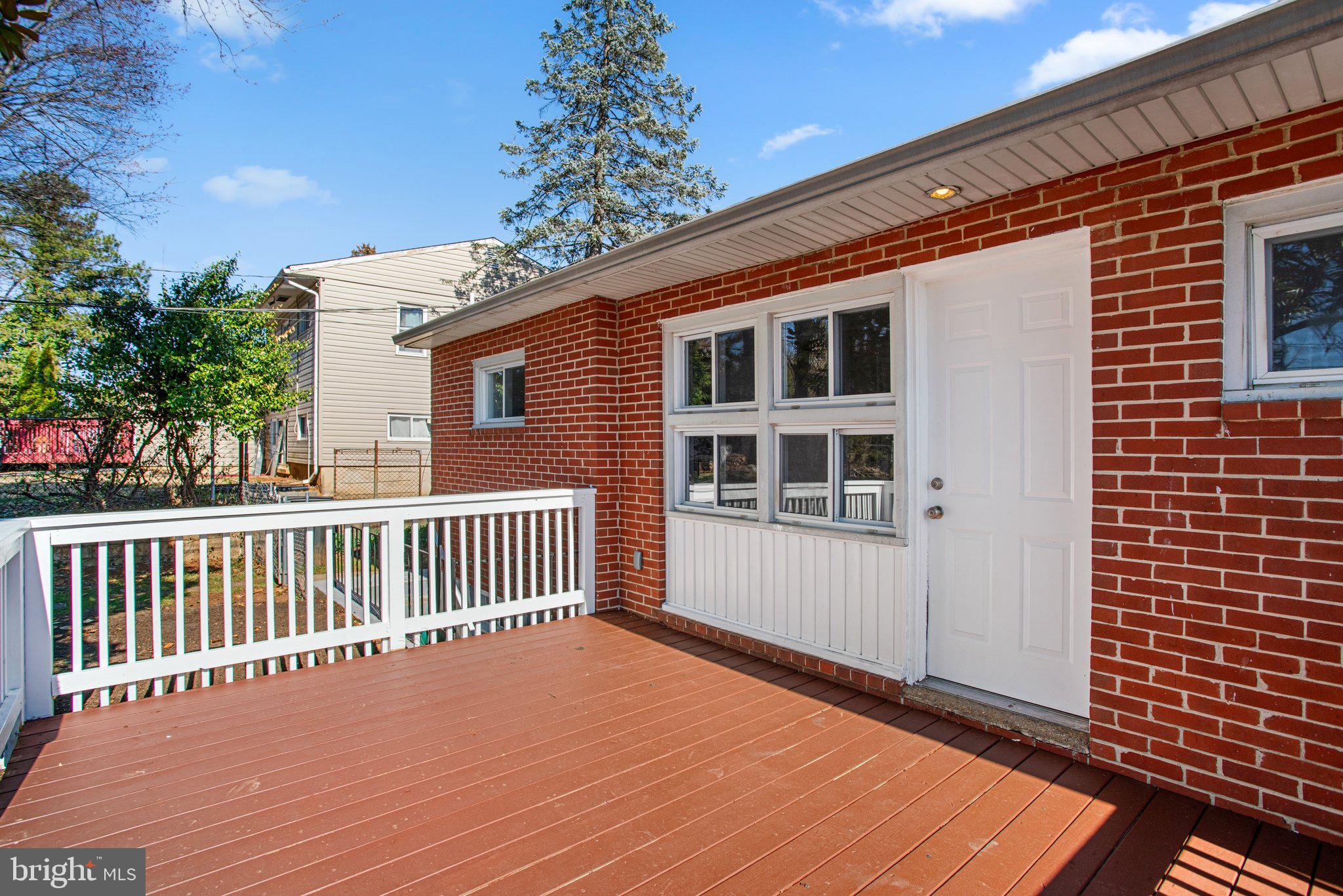 1030 Collwood Road Catonsville, MD 21228 - Photo 43 of 48 a balcony with wooden floor