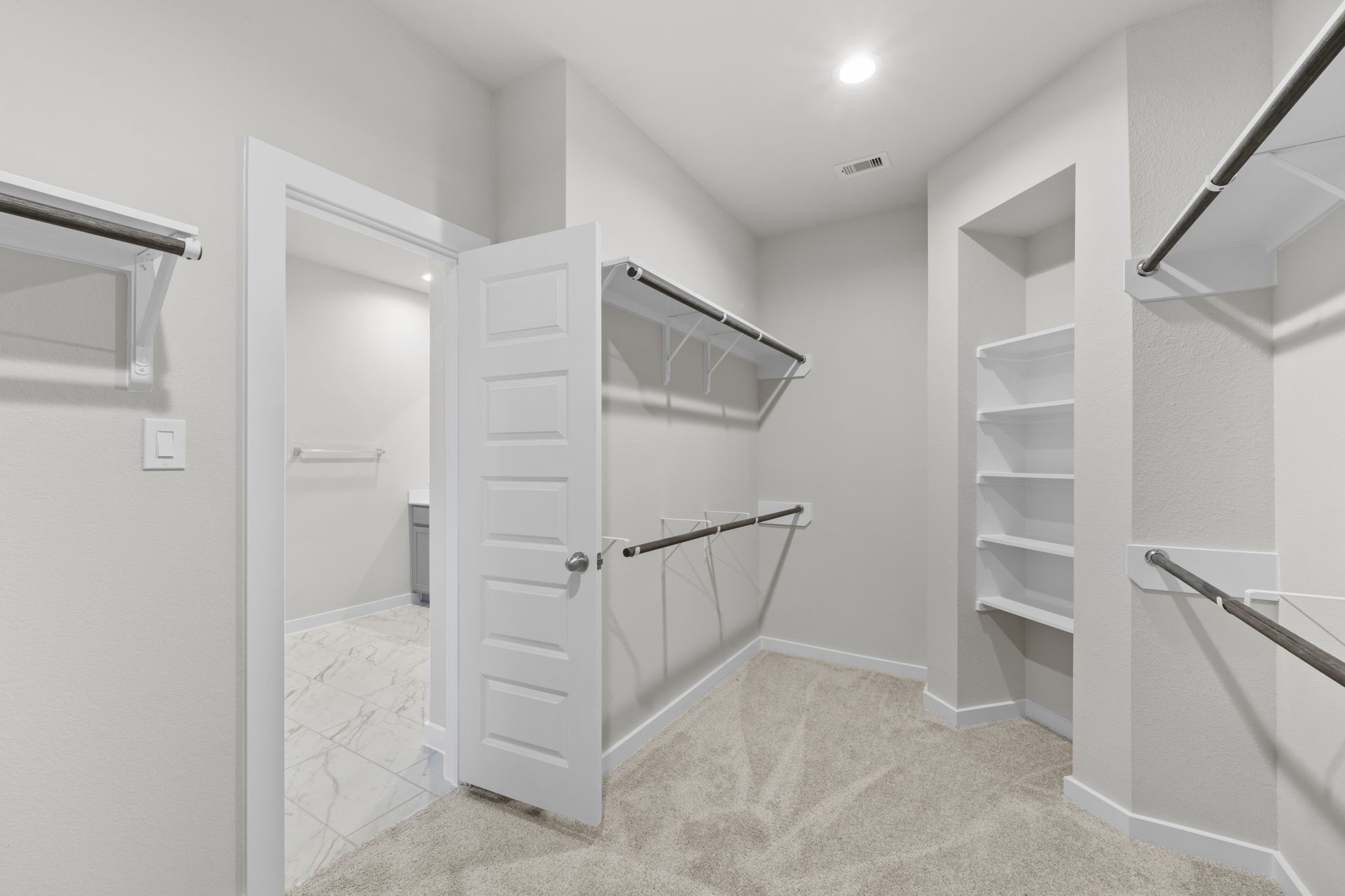 3015 Boulder Ridge Drive Rosenberg, TX 77471 - Photo 18 of 34 a view of an empty walk in closet