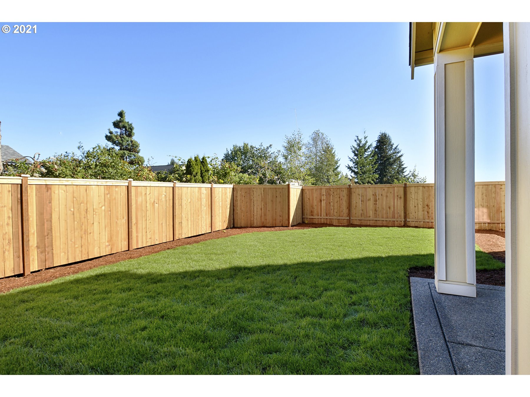 7011 Northeast 156th Place Vancouver, WA 98682 - Photo 20 of 21 a view of backyard with outdoor space