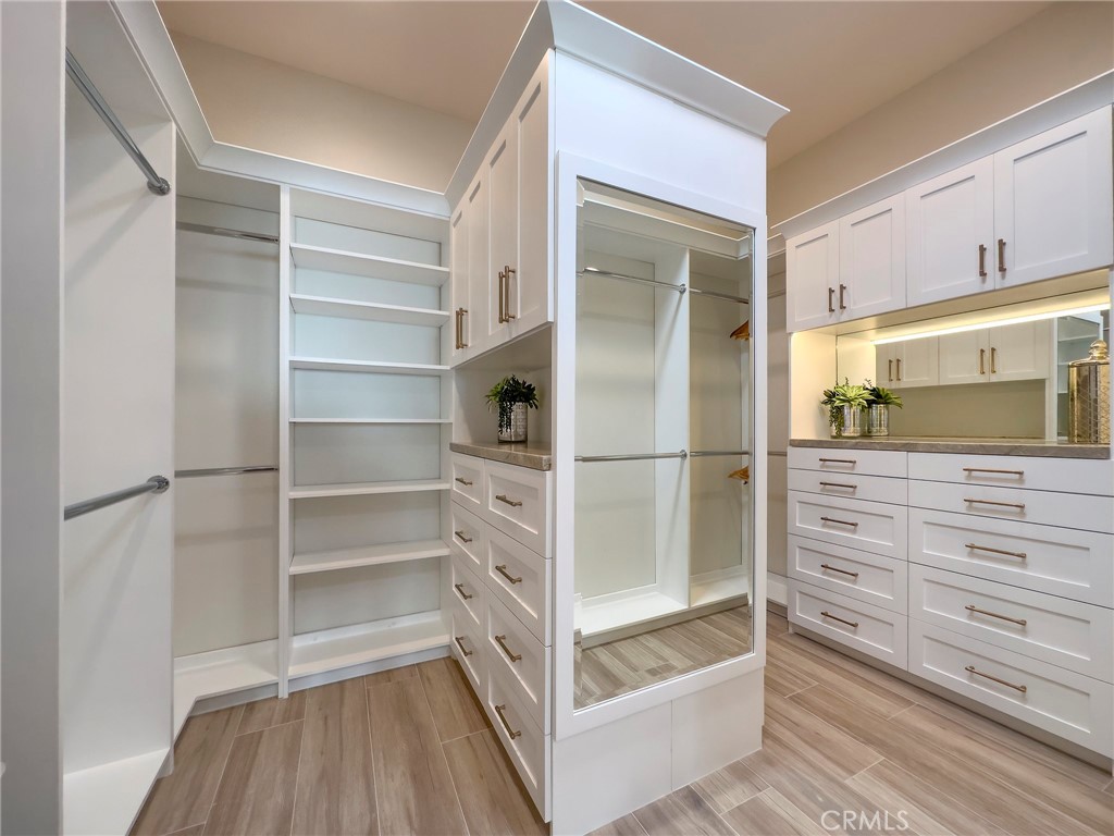 33971 Nauticus Isle Dana Point, CA 92629 - Photo 15 of 27 a view of walk in closet with empty racks