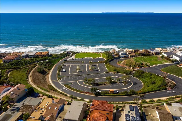 a view of a city and ocean view