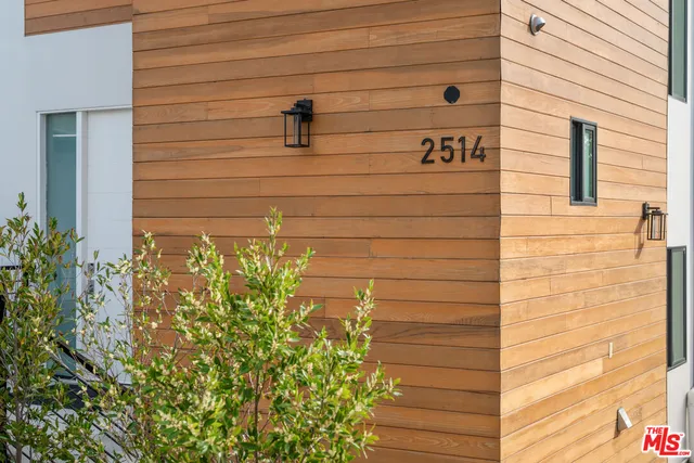 a view of a door and a window