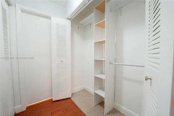 a view of closet