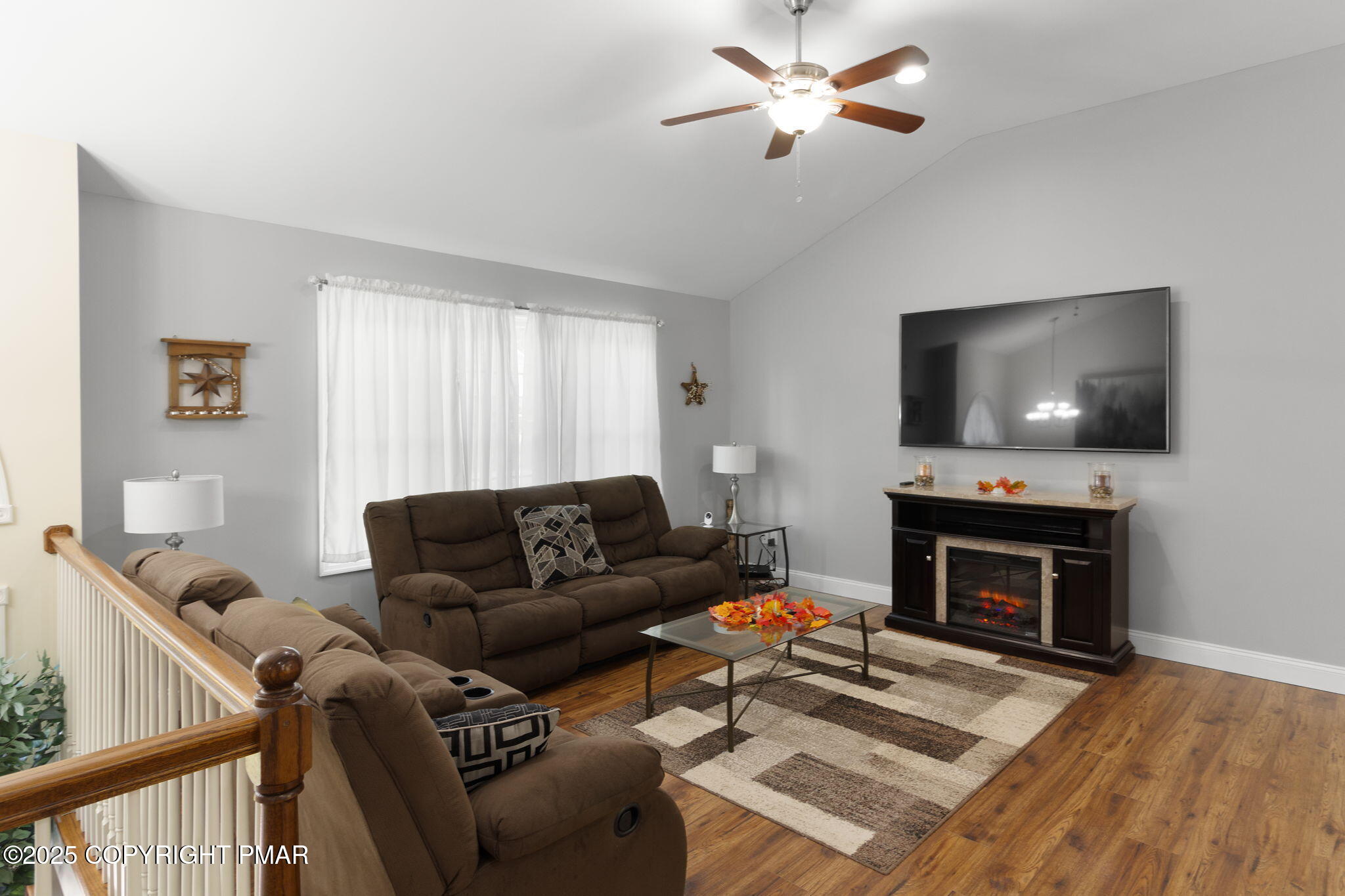 102 Dogwood Road Drums, PA 18222 - Photo 5 of 40 Living Room - Cozy Fireplace