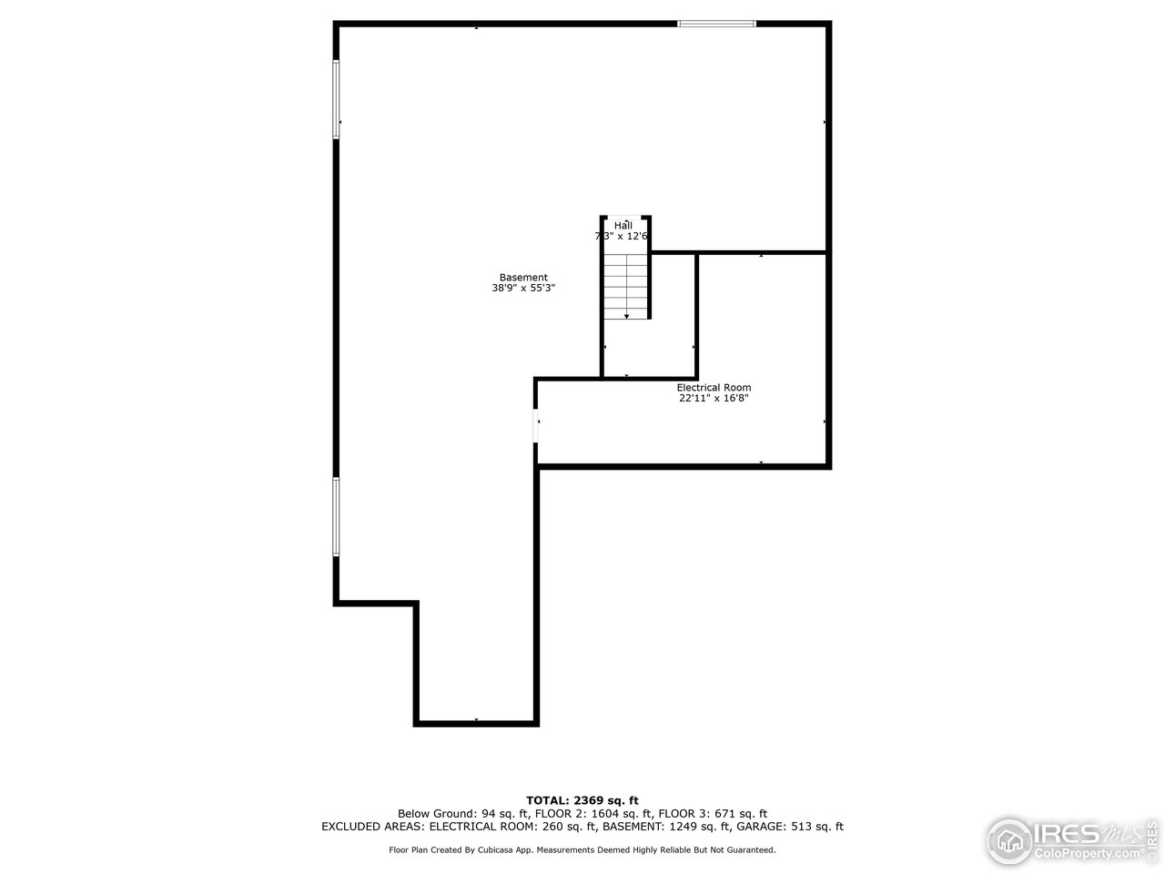 5700 2nd Road Greeley, CO 80634 - Photo 40 of 40 Basement floor plan