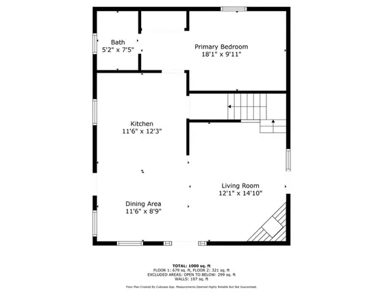 $1,800 | 1175 Nexus Drive, Ellijay, GA 30540