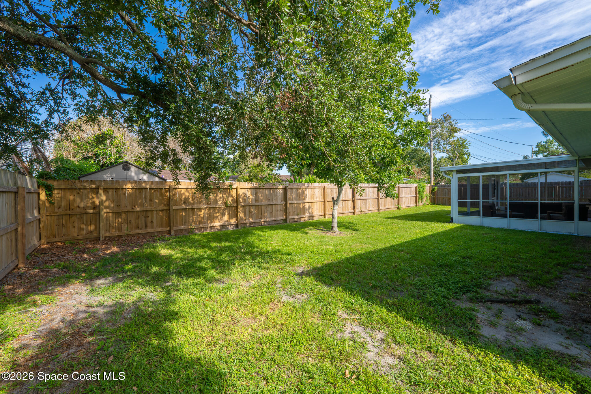 309 3rd Street Merritt Island, FL 32953 - Photo 34 of 45 Spacious Backyard