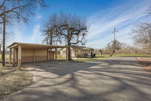 front view of a house with a porch