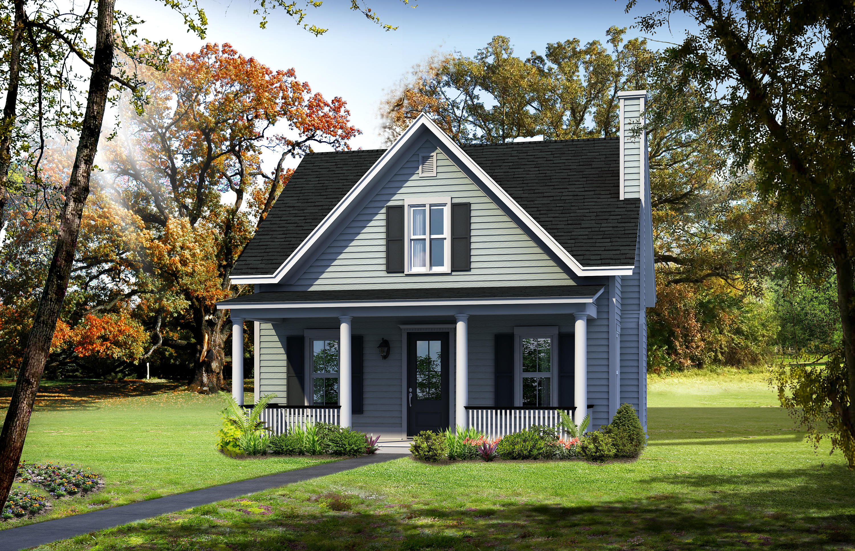 1715 Jessy Elizabeth Road Johns Island, SC 29455 - Photo 1 of 1 Estill Front Elevation FINAL