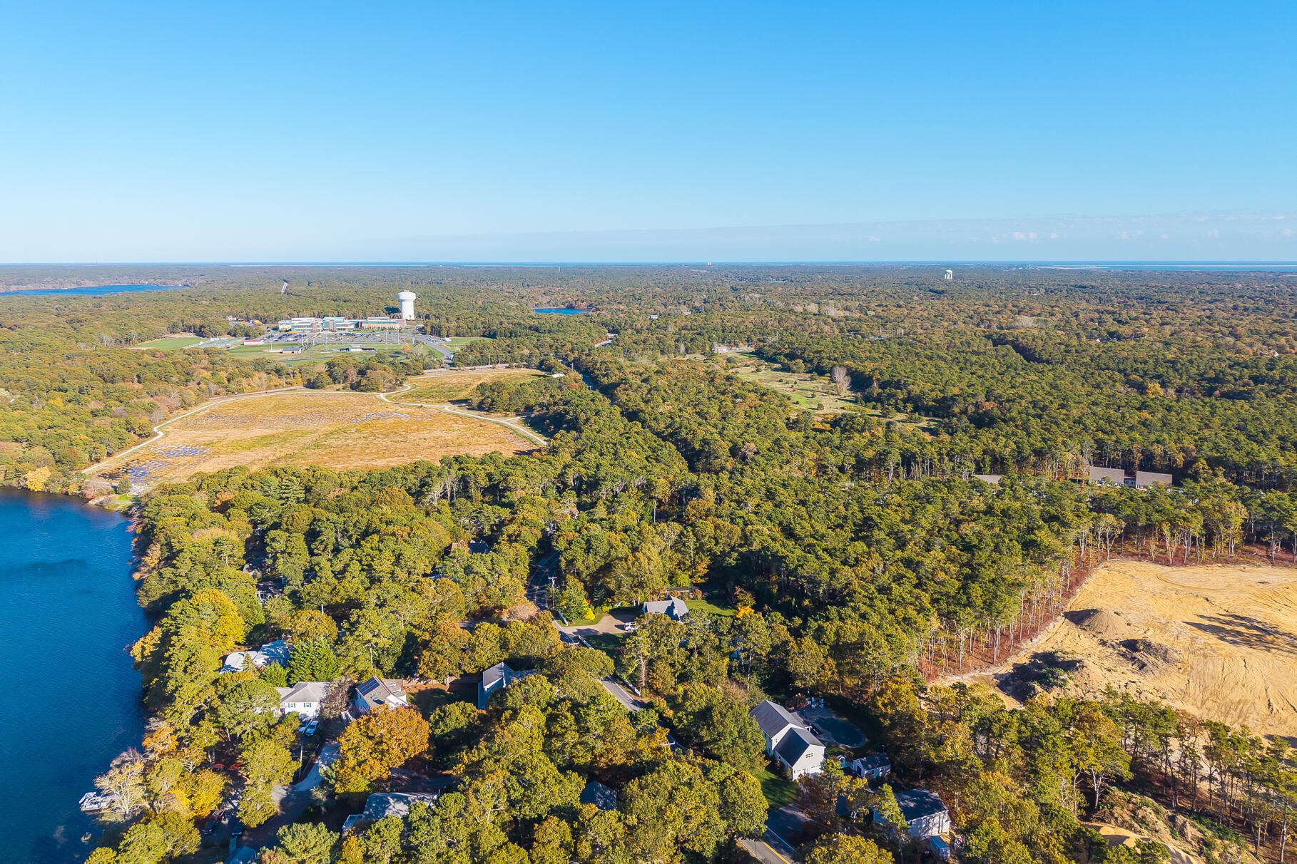 3 Bentley Road Harwich, MA 02645 - Photo 20 of 23 an aerial view of residential building and ocean