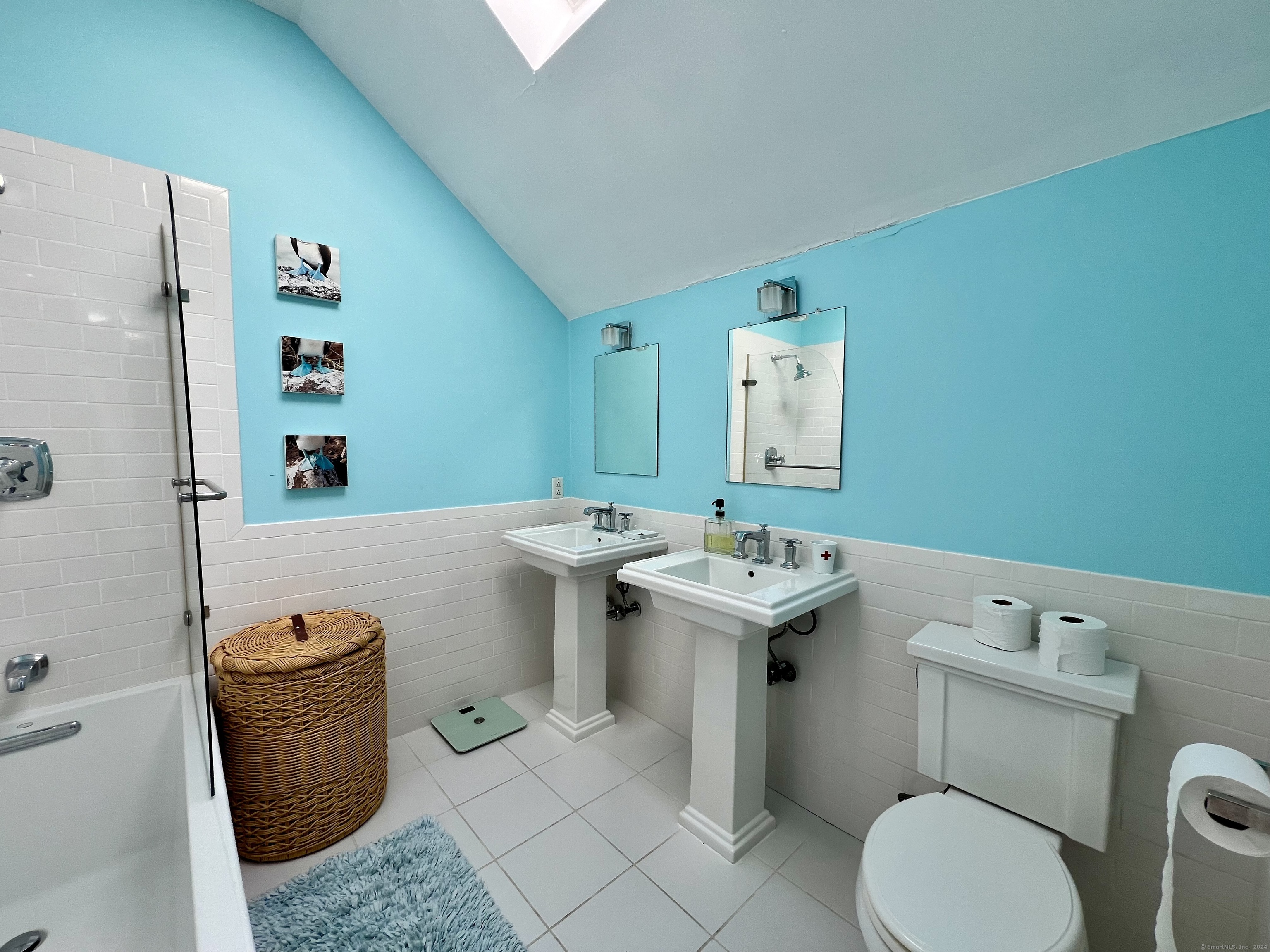 172 Umpawaug Road Redding, CT 06896 - Photo 23 of 38 a bathroom with a sink toilet and mirror