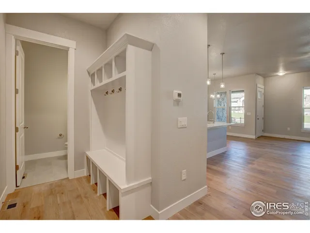 a view interior of a house wooden floor and windows