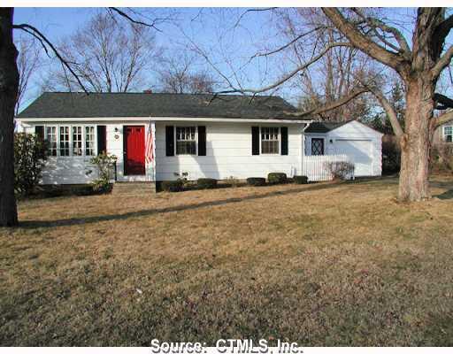 21 Meadowlark Road Enfield, CT 06082 - Photo 1 of 1 Exterior Front. New gutters and new shutters