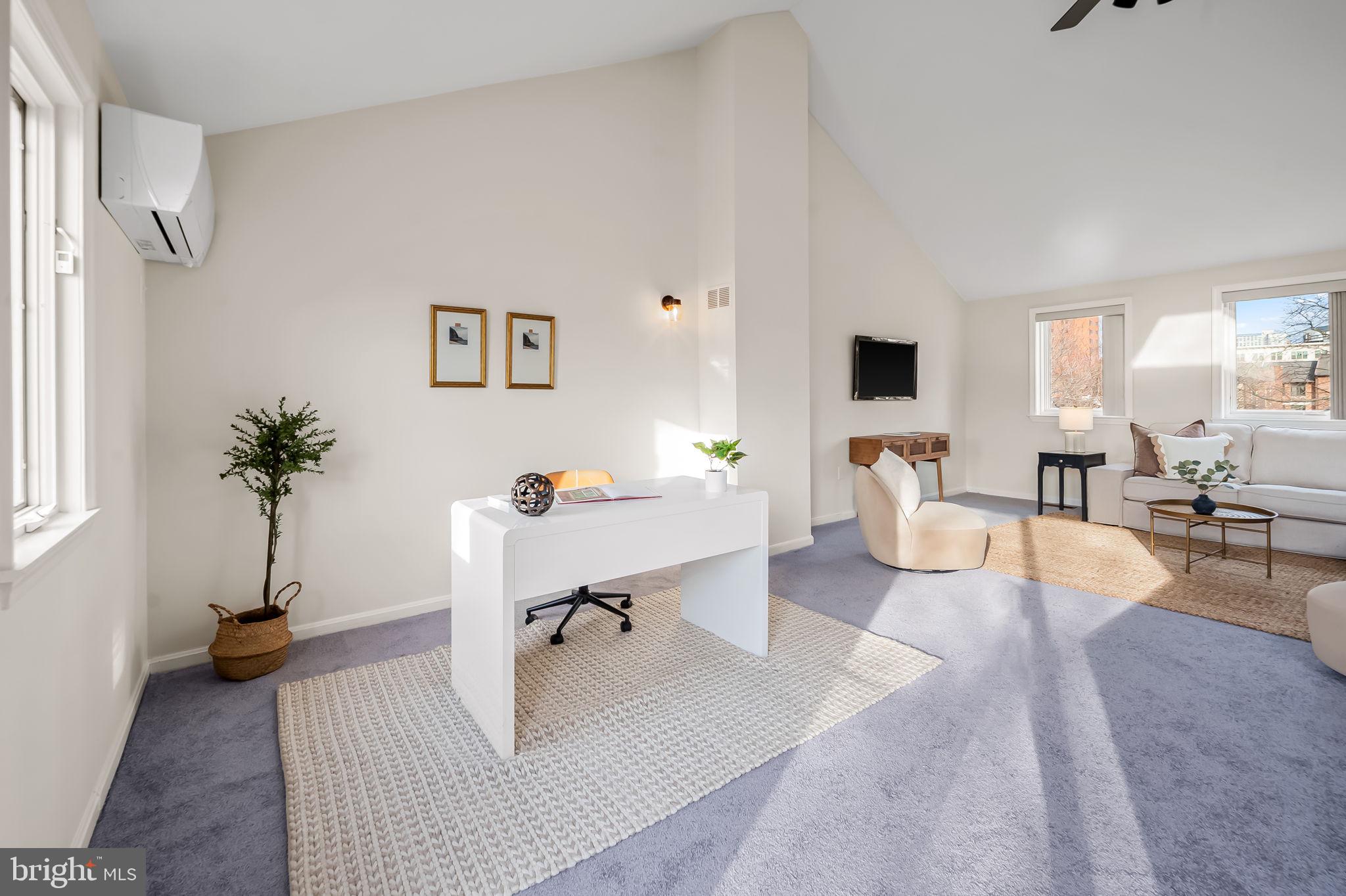 612 Pubped Way Baltimore, MD 21230 - Photo 37 of 55 a living room with furniture and a potted plant