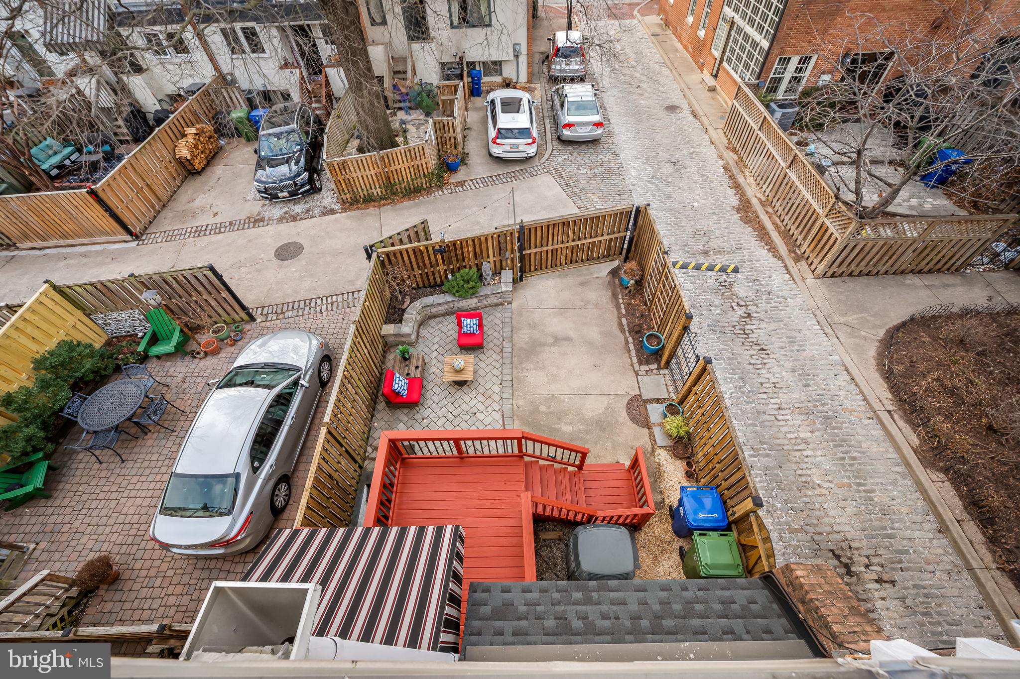 612 Pubped Way Baltimore, MD 21230 - Photo 41 of 55 a backyard of a house with seating space