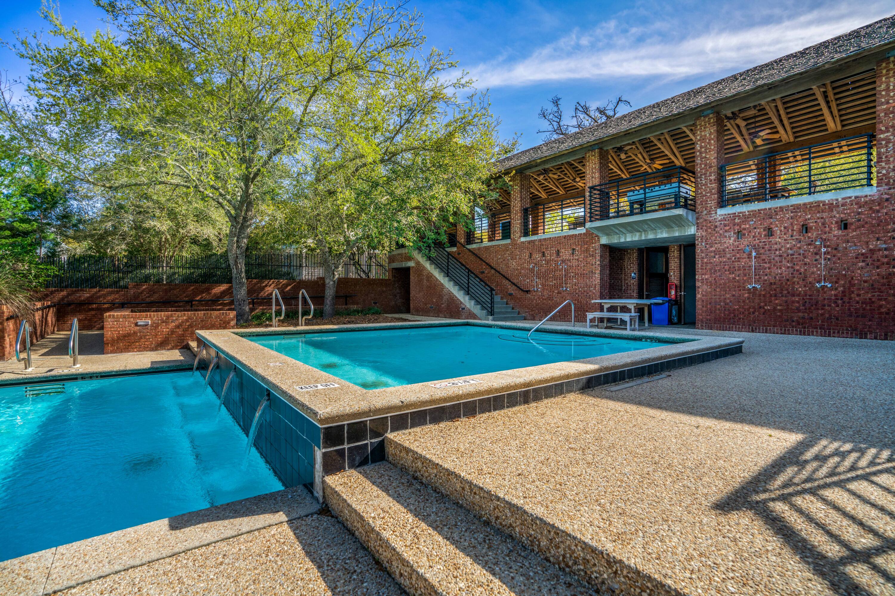 Lot 7 Okeechobee West Santa Rosa Beach Santa Rosa Beach, FL 32459 - Photo 9 of 22 a view of a backyard with chairs and wooden fence