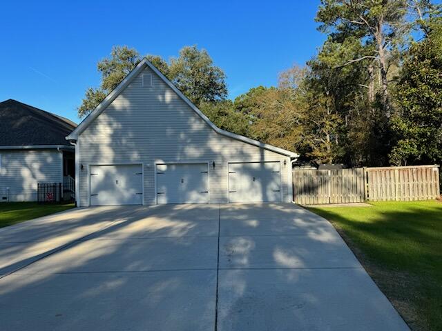 214 Almond Street Pinopolis, SC 29469 - Photo 6 of 31 Almond_Garage view