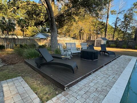 214 Almond Street Pinopolis, SC 29469 - Photo 10 of 31 Almond_Backyard