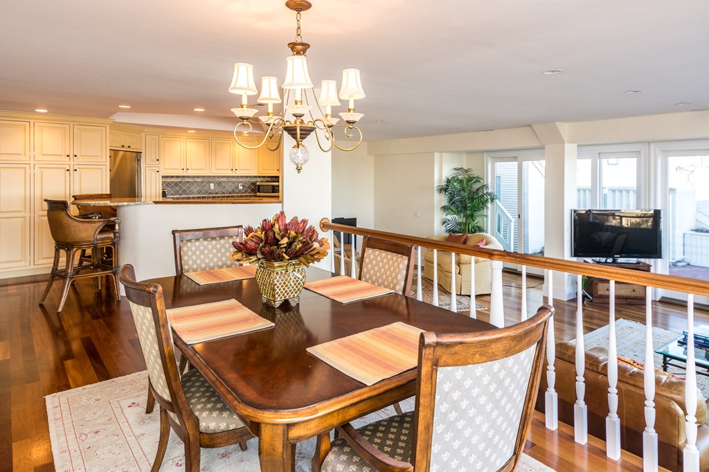 63 Oceanside Drive, Unit 63 Hull, MA 02045 - Photo 17 of 30 a view of a dining room with furniture window and outside view