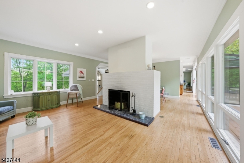 156 Kingsland Road Boonton, NJ 07005 - Photo 6 of 38 a living room with furniture and a fireplace