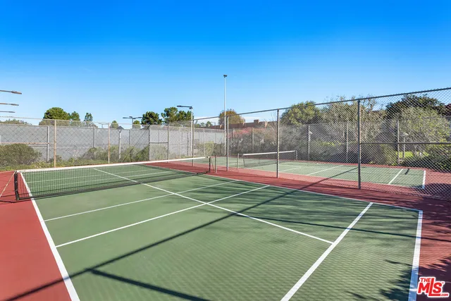 a view of a tennis court
