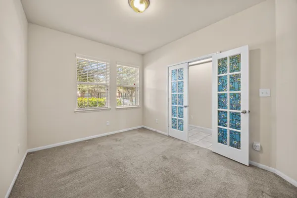 wooden floor in an empty room