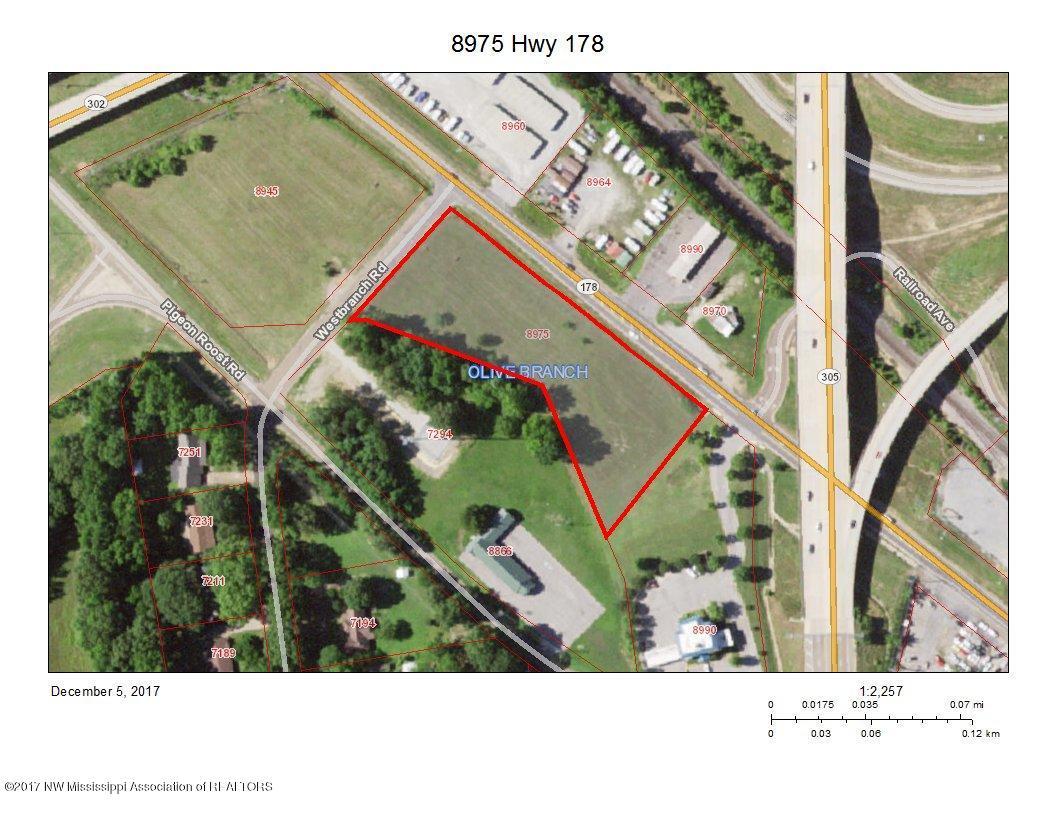 8975 Highway 178 Olive Branch, MS 38654 - Photo 1 of 1 aerial view 12.5.17