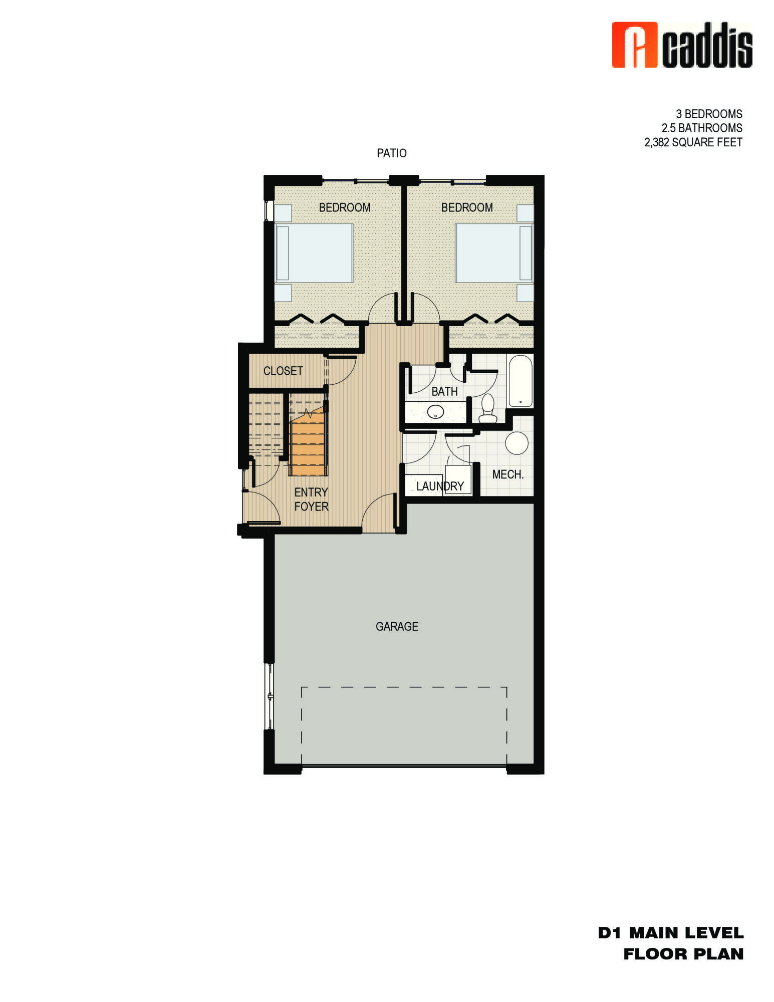 165 Riverfront Lane, Unit D3B Ridgway, CO 81432 - Photo 44 of 44 D Building Floor plan Lower Level