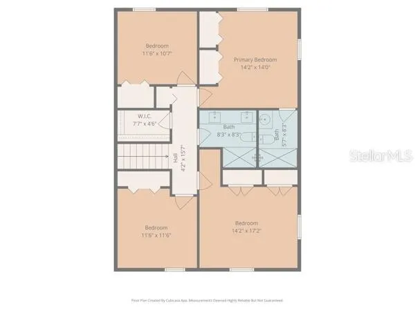 a picture of a floor plan