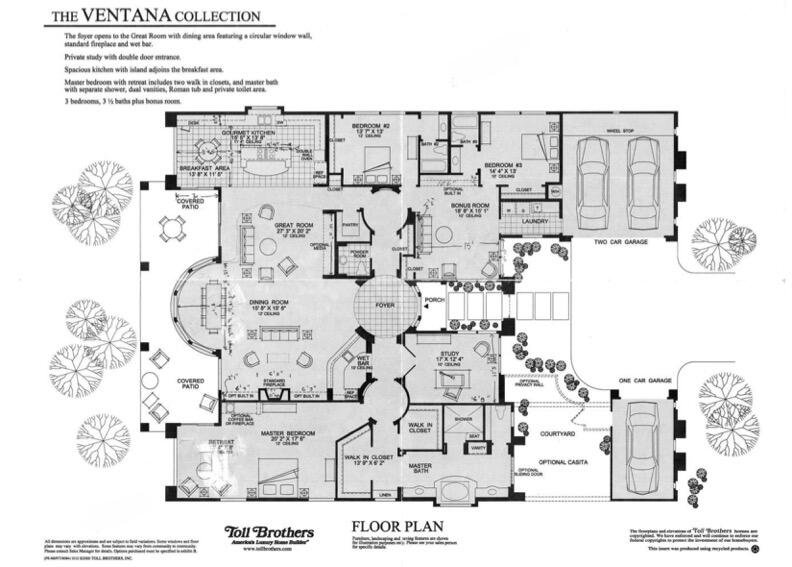 48 Vista Encantada Rancho Mirage, CA 92270 - Photo 71 of 71 48 Vista Encantada floor plan